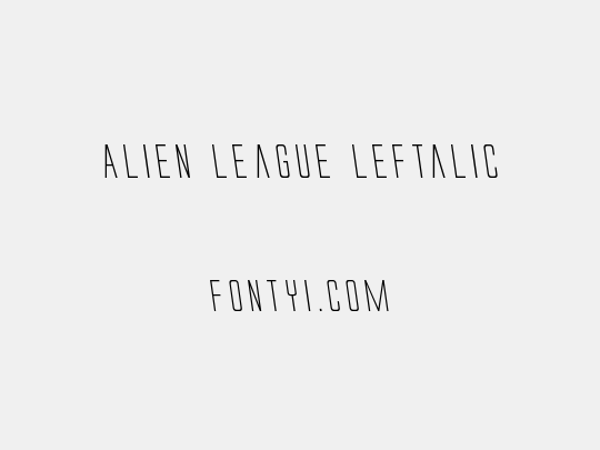 Alien League Leftalic