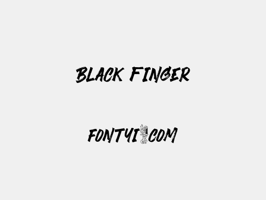 Black Finger