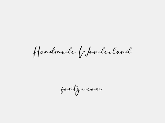 Handmade Wonderland