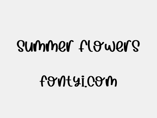 Summer Flowers