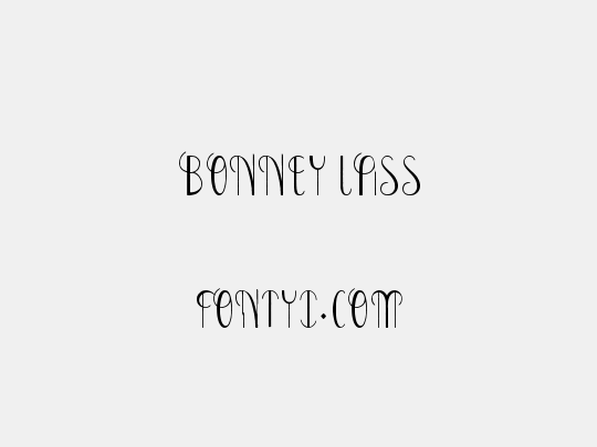 Bonney Lass