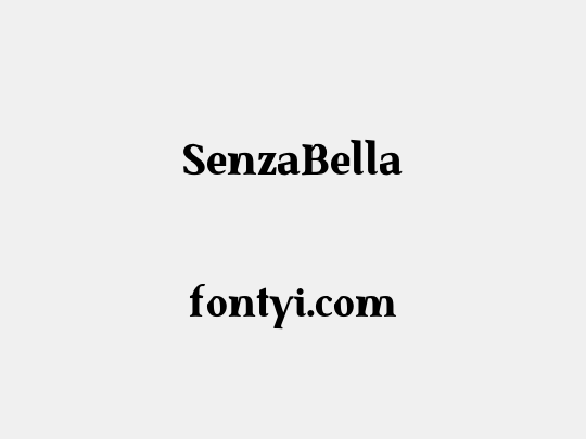 SenzaBella