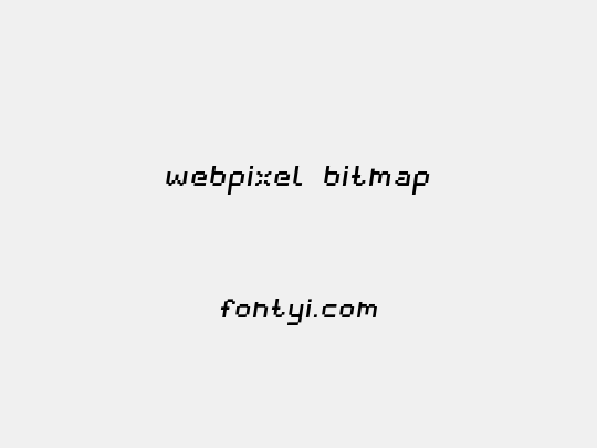 webpixel bitmap