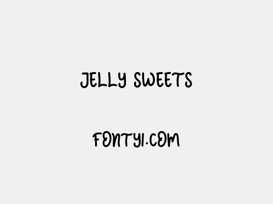 JELLY SWEETS