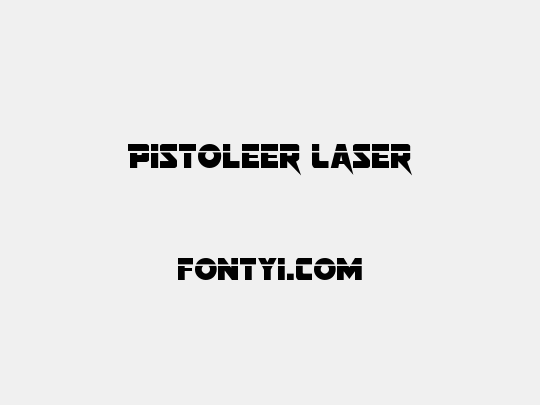 Pistoleer Laser