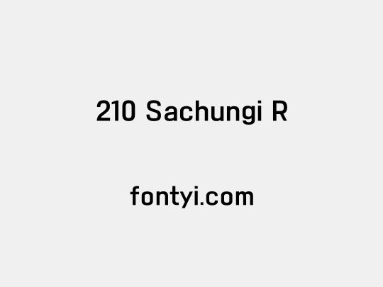 210 Sachungi R