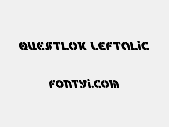 Questlok Leftalic