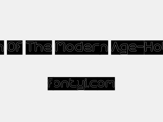 Queen Of The Modern Age-Hollow-