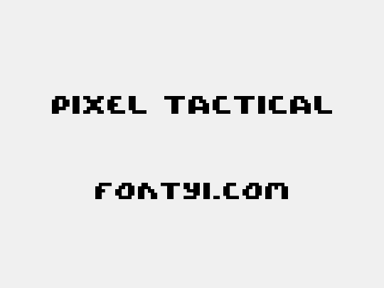 Pixel Tactical