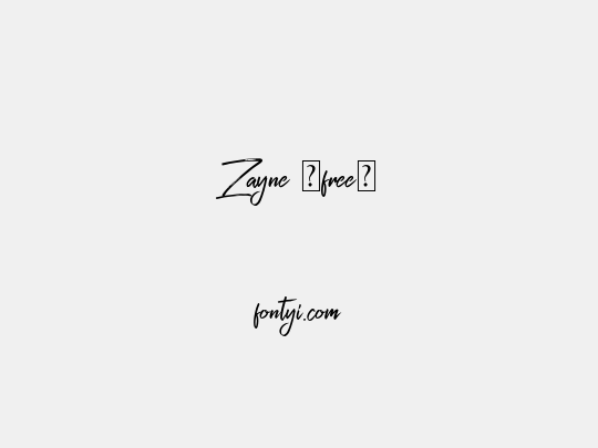 Zayne (free)