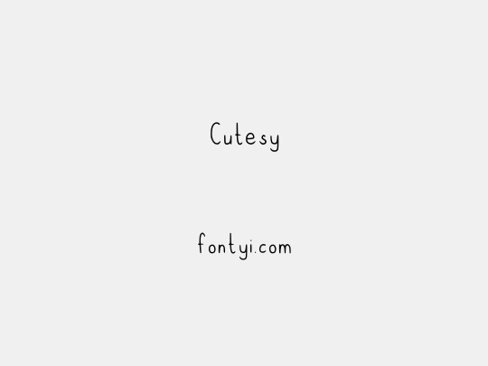 Cutesy