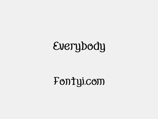 Everybody
