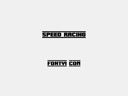 Speed Racing