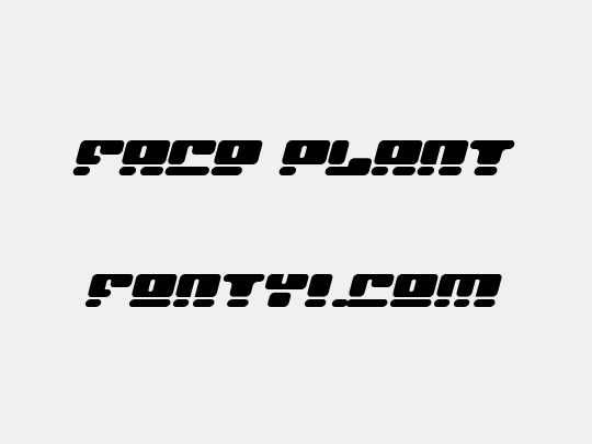 Face plant