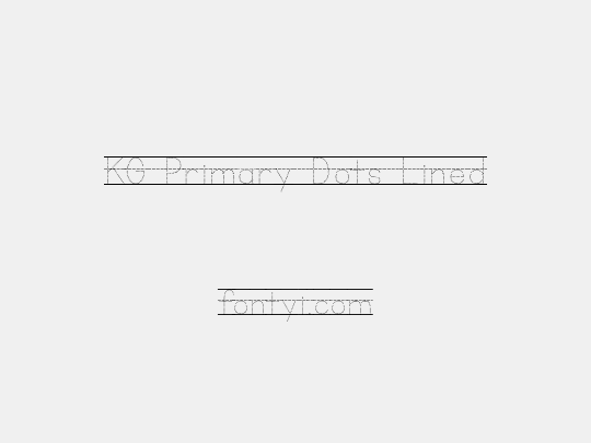 KG Primary Dots Lined