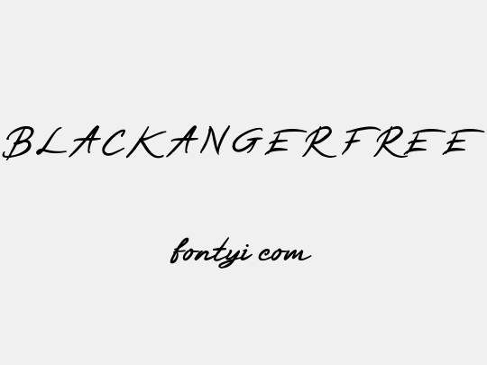 BLACKANGER FREE