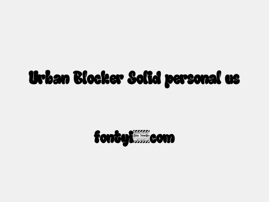 Urban Blocker Solid personal us