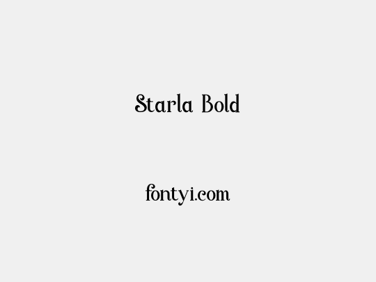 Starla Bold