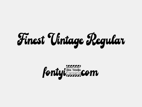 Finest Vintage Regular