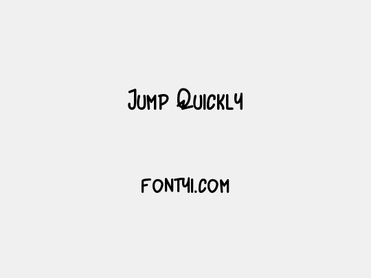 Jump Quickly