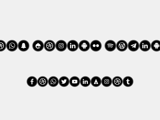 Icons Social Media 16