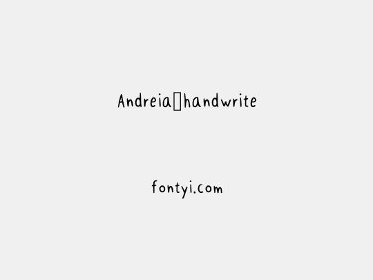 Andreia_handwrite