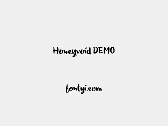 Honeyvoid DEMO