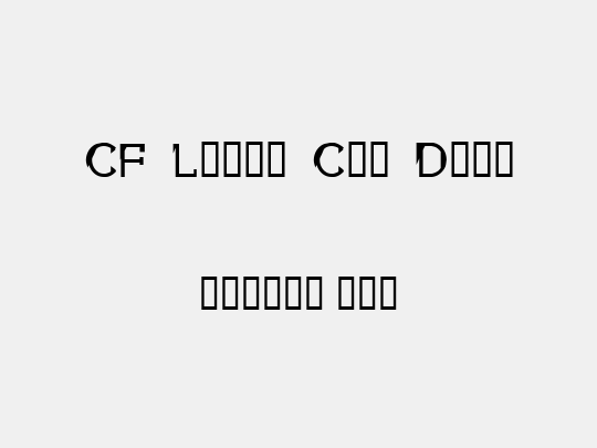 CF Louis Cyr Demo