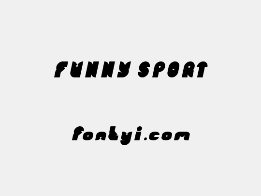 FUNNY SPORT