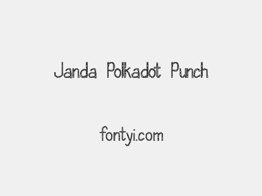 Janda Polkadot Punch