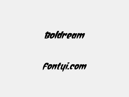 Boldream