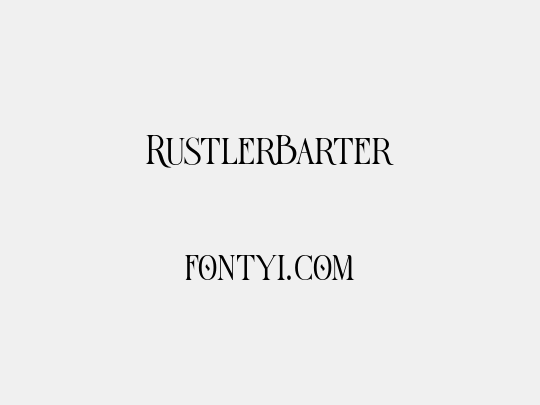 RustlerBarter