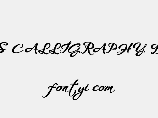 WHISPERS CALLIGRAPHY_DEMO_essential_BOLD