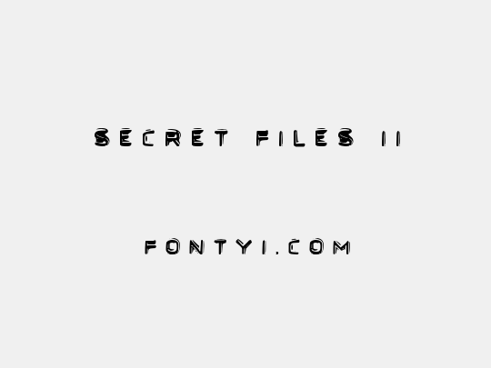Secret Files II