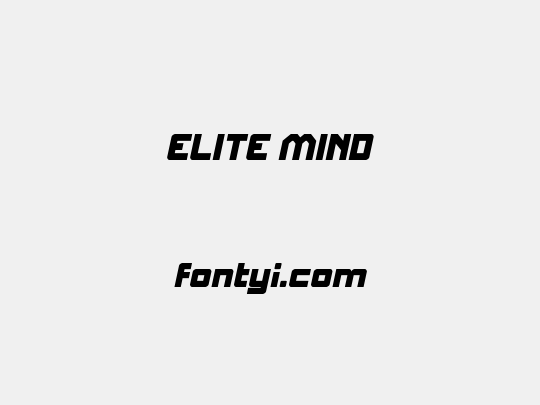 ELITE MIND