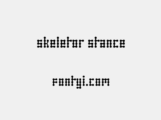 Skeletor Stance