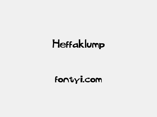 Heffaklump