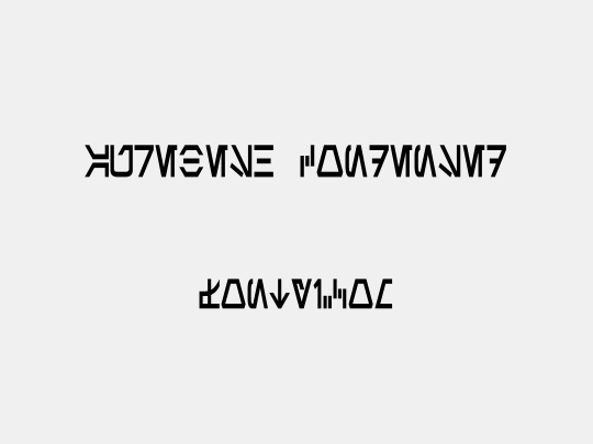 Aurebesh Condensed
