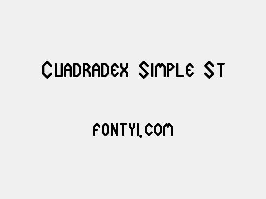 Cuadradex Simple St