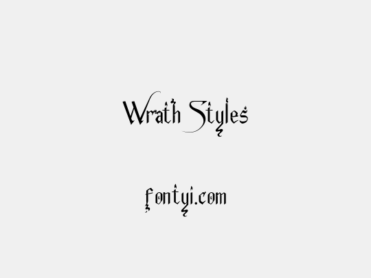 Wrath Styles