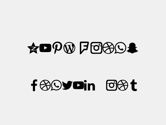 Type Icons