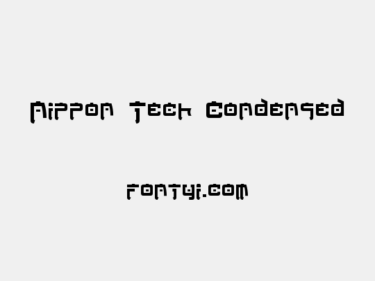 Nippon Tech Condensed