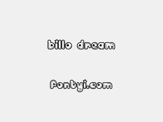 Billo Dream