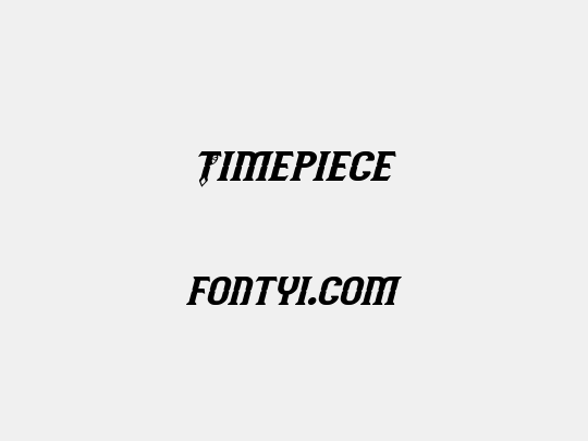 Timepiece