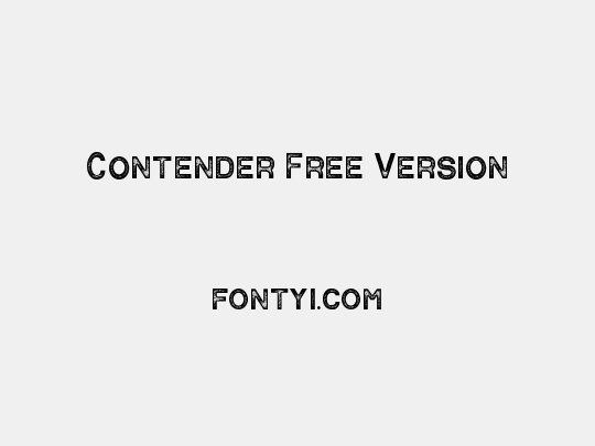 Contender Free Version