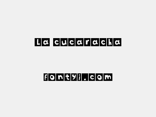 La cucaracha