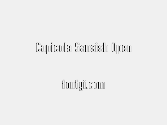 Capicola Sansish Open