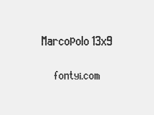 Marcopolo 13x9