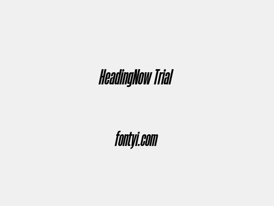 HeadingNow Trial