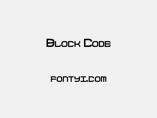 Block Code